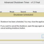 Advanced Shutdown Timer