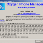 Oxygen Phone Manager II (Nokia Telefonlar İçin)