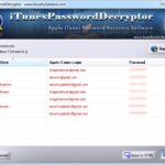 iTunes Password Decryptor