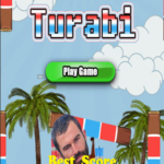 Flappy Turabi
Flappy Turabi, popüler Flappy Bird oyunundaki kuş karakteri yerine Turabi'nin geldiği eğlenceli ve ücretsiz bir iOS oyunu.
ÜCRETSİZ